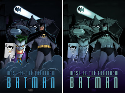 Batman: Mask of the Phantasm Screen Print by Corey Wolfe x Bottleneck Gallery