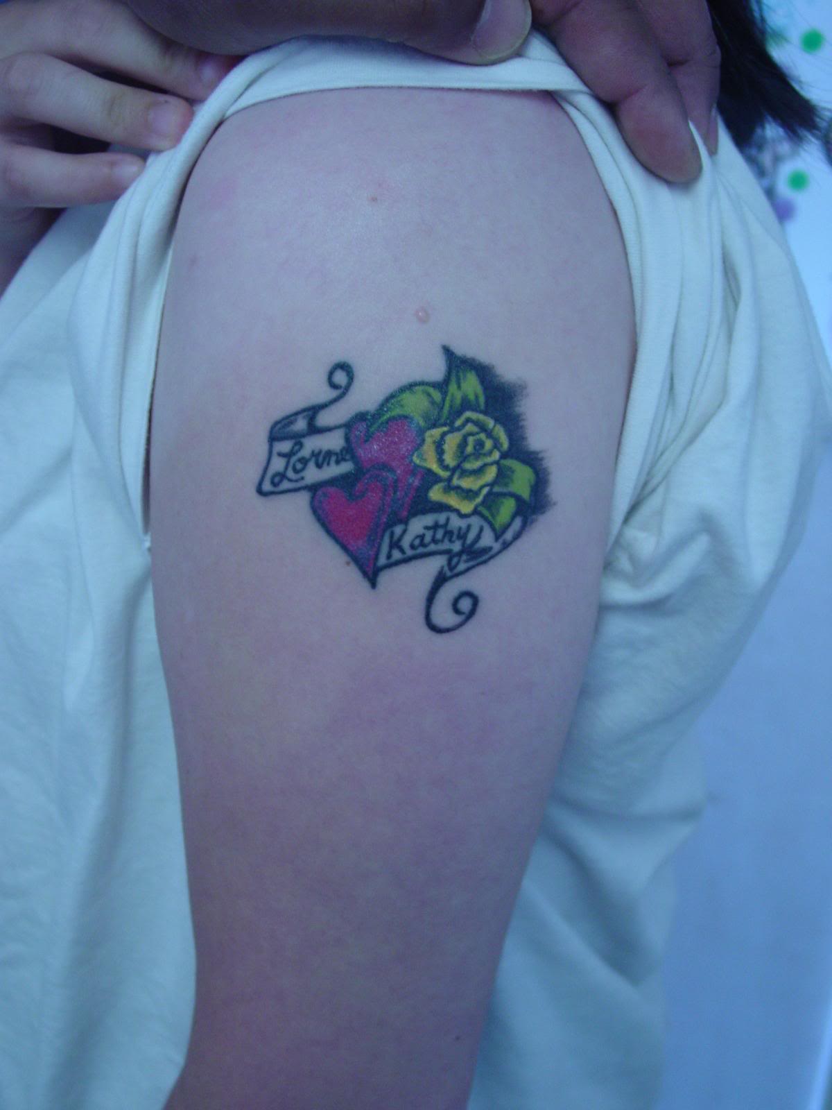 Arm Female Tattoo