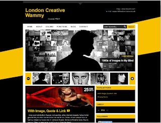 Template Blogger HTML5 | London Creative | Wammy