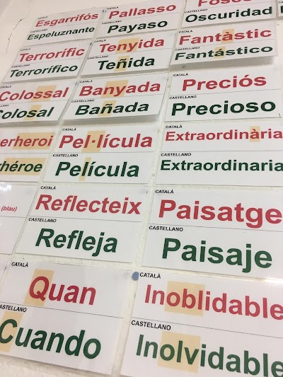 Referent visual: vocabulari Català-Castellà 