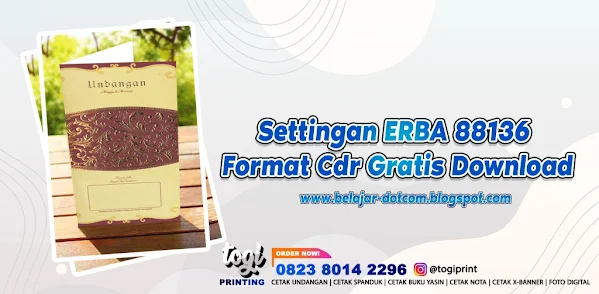 Settingan ERBA 88136 Format Cdr Gratis Download