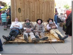 Actors from the re-enactment Actors from the re-enactment