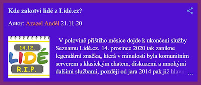 Kde zakotví lidé z Lidé.cz?