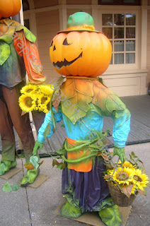 Personnage citrouille Disneyland Halloween