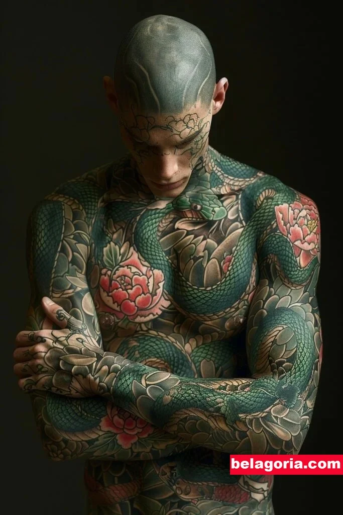 Tatuajes de serpientes para hombres