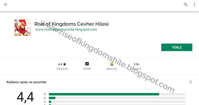 rise of kingdoms cevher hilesi