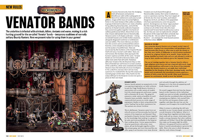 bandas de mercenarios Necromunda