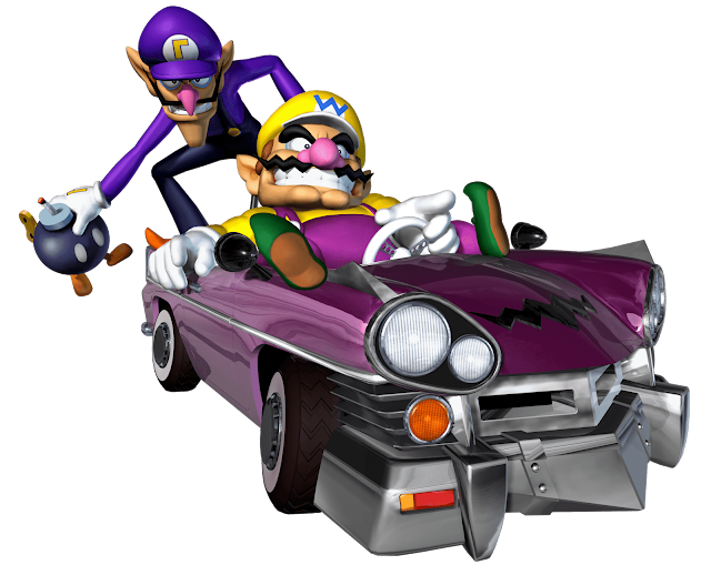 Imágenes de Waluigi en png con fondo transparente