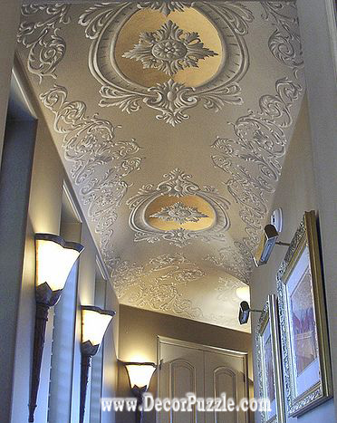 scroll ceiling designs, ceiling ideas 2016 2017, hallway ceiling designs