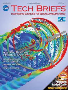 NASA Tech Briefs. Engineering solutions for design & manufacturing - September 2015 | ISSN 0145-319X | TRUE PDF | Mensile | Professionisti | Scienza | Fisica | Tecnologia | Software
NASA is a world leader in new technology development, the source of thousands of innovations spanning electronics, software, materials, manufacturing, and much more.
Here’s why you should partner with NASA Tech Briefs — NASA’s official magazine of new technology:
We publish 3x more articles per issue than any other design engineering publication and 70% is groundbreaking content from NASA. As information sources proliferate and compete for the attention of time-strapped engineers, NASA Tech Briefs’ unique, compelling content ensures your marketing message will be seen and read.