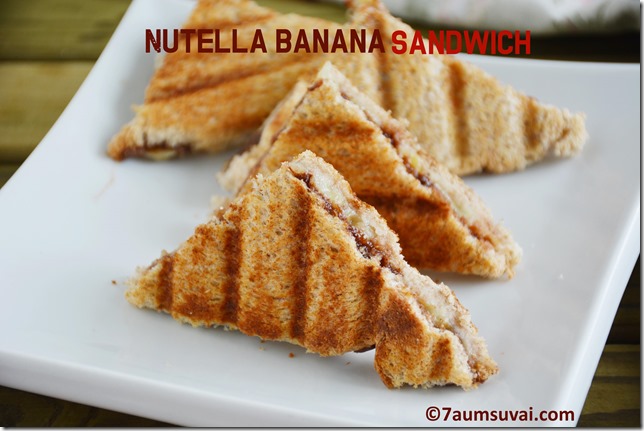 Nutella banana sandwich Nutella banana sandwich