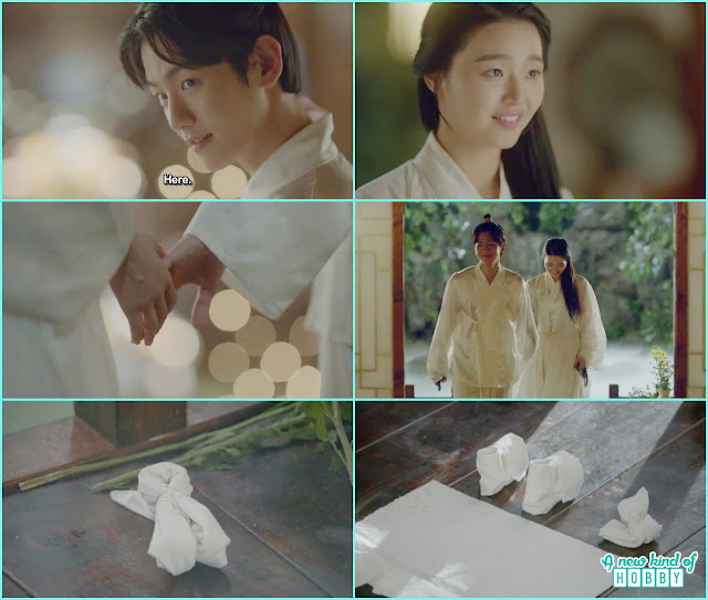 10th prince and sun duk happy time at bath house at damiwon   - Moon Lovers Scarlet Heart Ryeo - Episode 15 (Eng Sub)