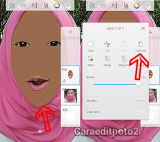 Tutorial edit foto kartun