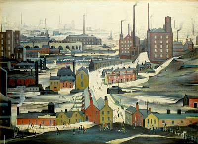  Lowry - Industrial Landscape( Ashton-under-Lyn ) , 1952. 