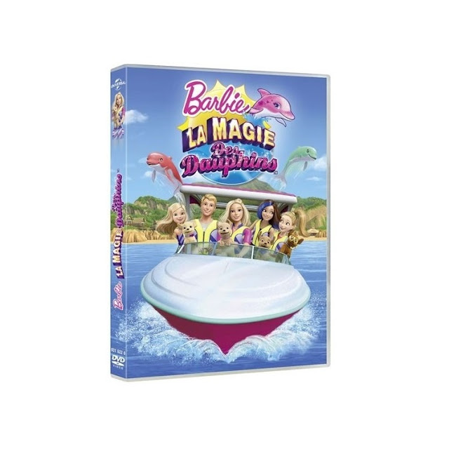 DVD de Barbie et la magie des dauphins.