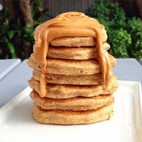 Peanut Butter Protein Pancakes