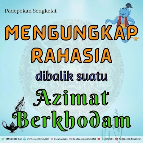 PADEPOKAN SENGKELAT RAJANYA AZIMAT !!