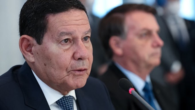 POLÍTICA:  NA CONTRAMÃO DE BOLSONARO, O VICE-PRESIDENTE MOURÃO GARANTE QUE ELEIÇÕES DE 2022 SERÃO REALIZADAS