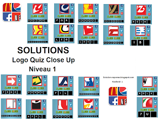 Solution Logo Quiz Close Up niveau 1