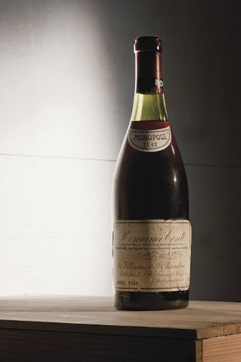 The most expensive wines in the world is Domaine de la Romanée-Conti 1945.