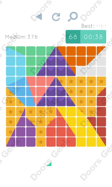 Cheats, Walkthrough for Blocks and Shapes Medium Level 376