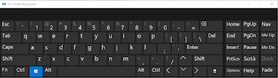 On screen keyboard bahasa Indonesia