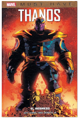 Thanos el regreso de Lemire Deodato Jr Comic Tbeoynolocreo