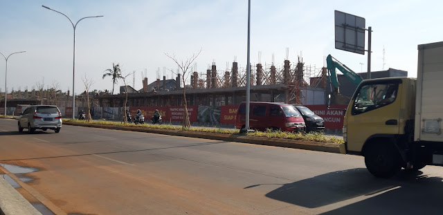 Progres Ruko Sudirman Boulevard Jababeka Cikarang