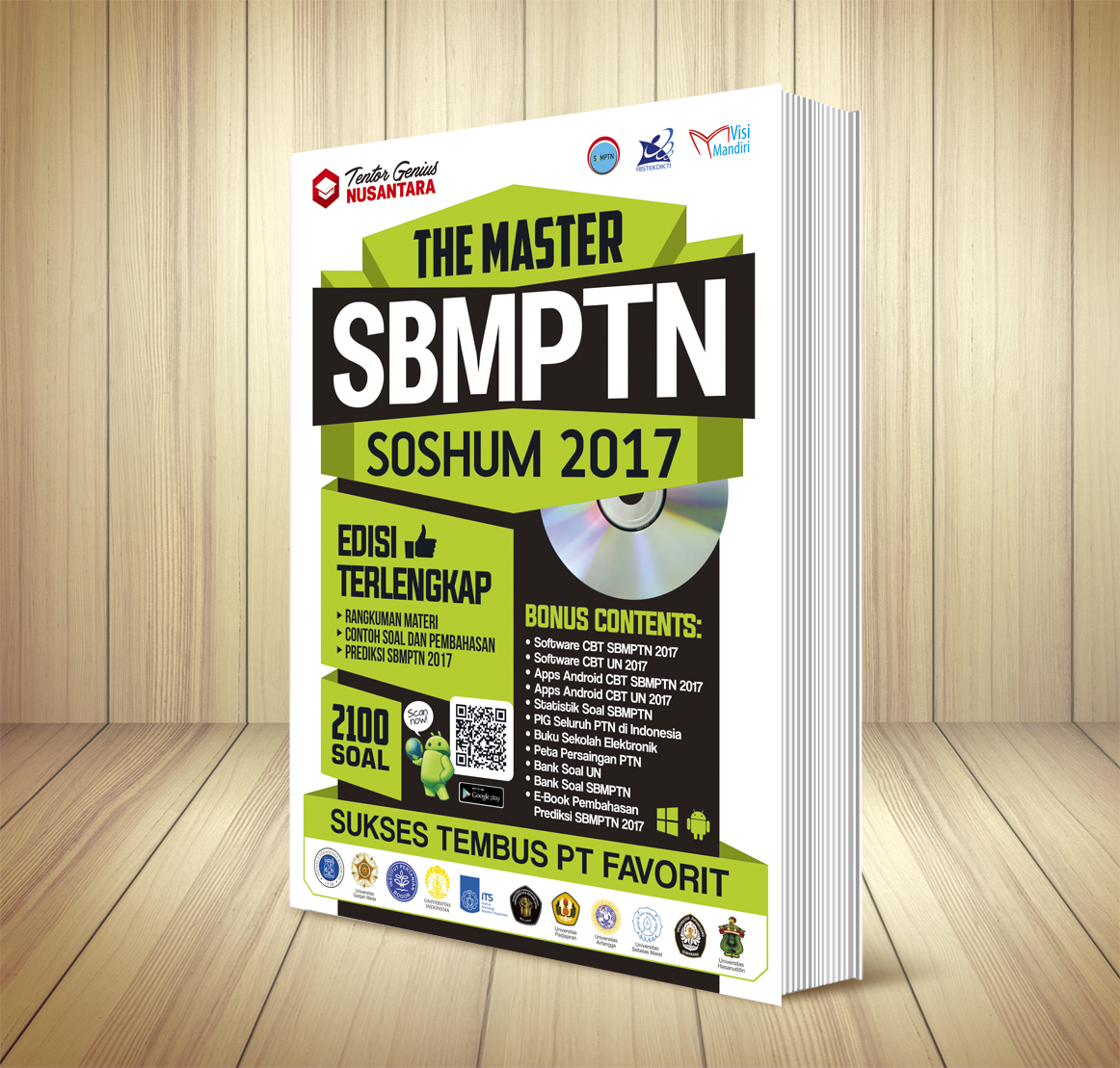 Buku SBMPTN 2017 "The Master SBMPTN 2017" Saintek dan 