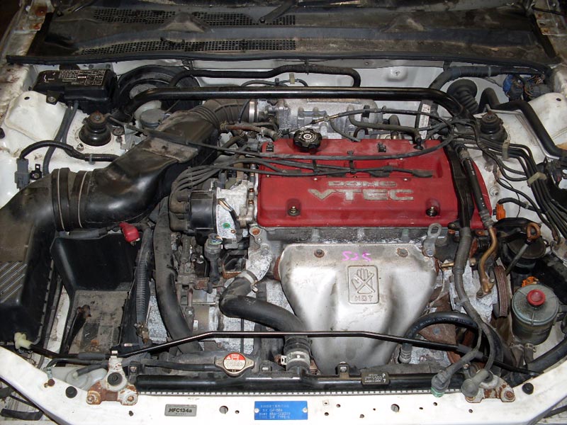 HONDA PRELUDE BB6 H22A RED TOP VTEC MT LSD HALF CUT PARTS INCLUDE ENGINE