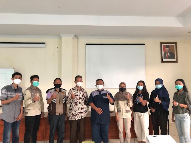 Pramuka UGM Melakukan Audiensi ke Kwarcab Kota Yogyakarta, Dalam Rangka Lustrum VIII