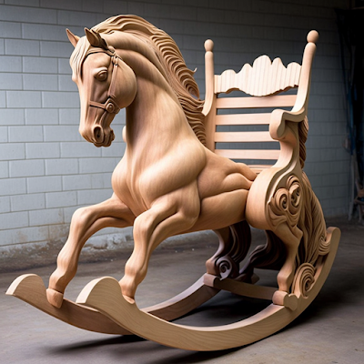 Horserock: AI Product Ideation for Horse Inspired Rocking Chairs