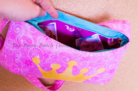 The Berry Bunch: Princess Coraline Clutches with Straps {swoon sewing patterns)