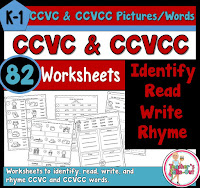  CCVC and CCVCC Words