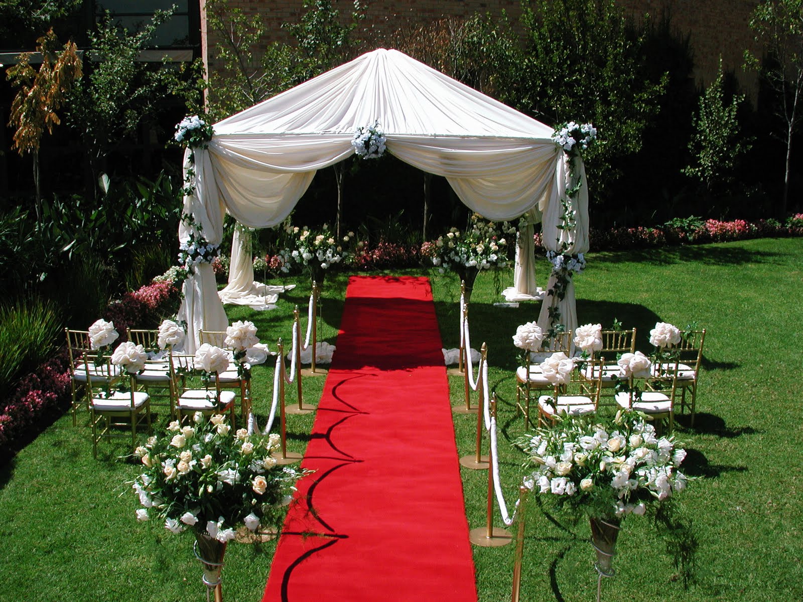 simple wedding decoration