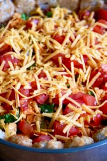 Tater Tot Crust Taco Pizza: Savory Sweet and Satisfying