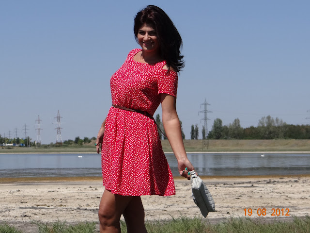 polka dots dress
