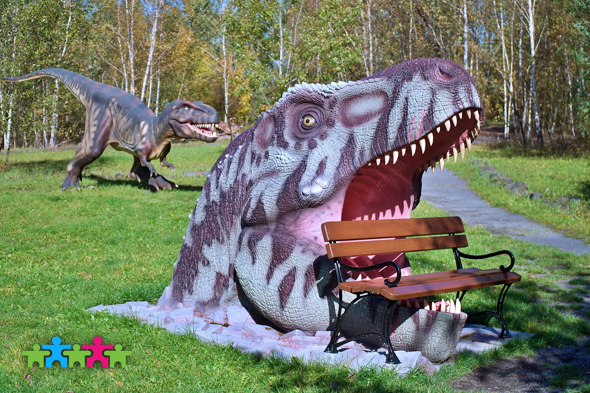 Największy park tematyczny o dinozaurach w Czechach, czyli Dinopark Ostrava