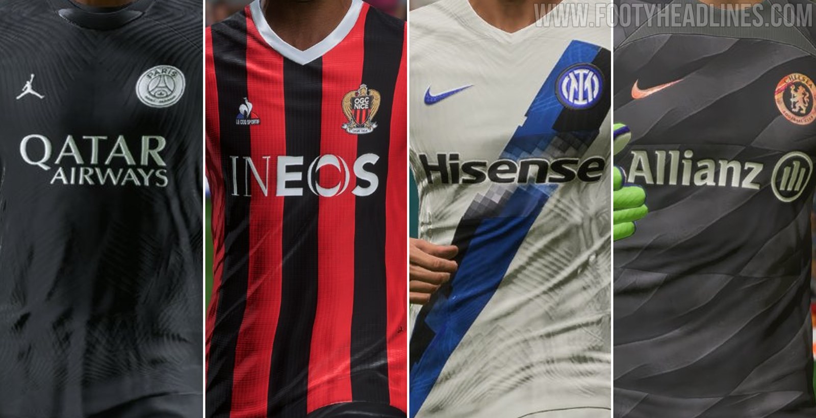 EVERY LEAKED KIT FOR THE 23/24 SEASON 