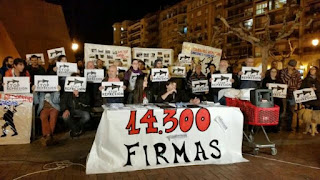 14.300 firmas en apoyo a los acusados por el 14N