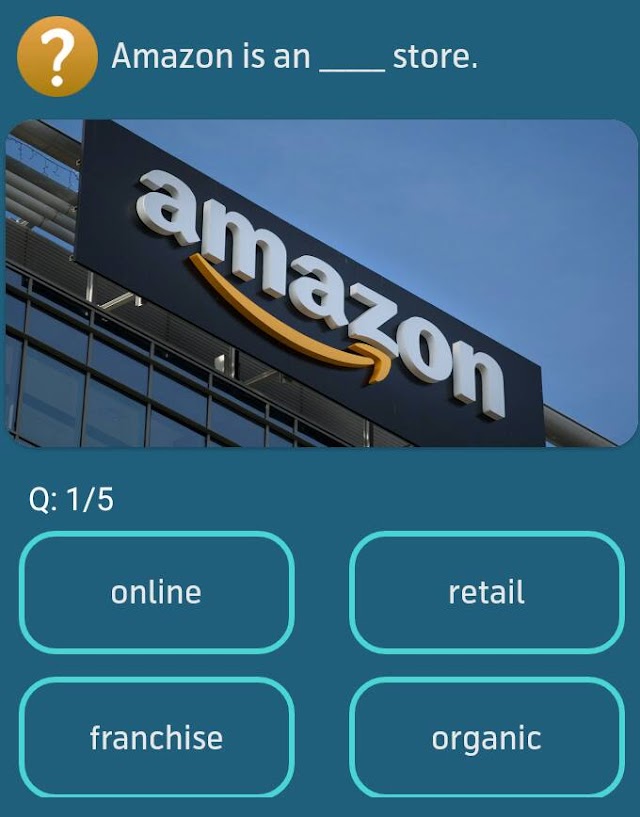 Amazon is an _ store. My TELENOR