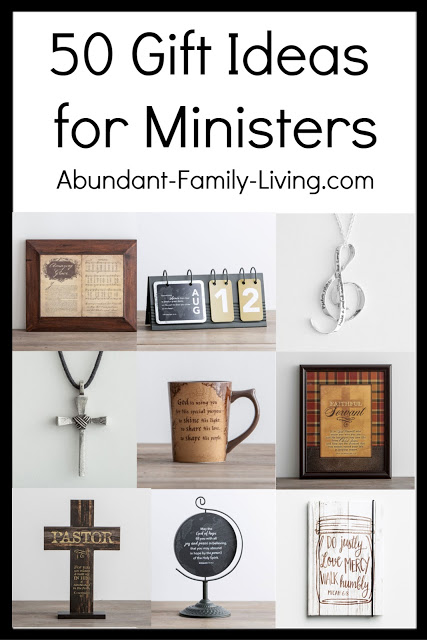 https://www.abundant-family-living.com/2018/10/50-gifts-ideas-for-ministers.html#.W8ubS_ZRfIU