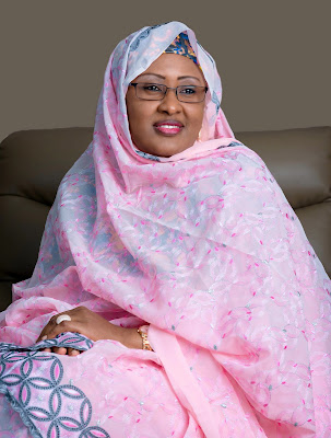 Aisha Buhari Promises President Buhari will improve life of Nigerians.