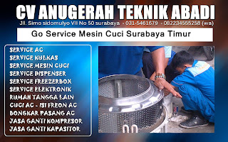 Go Service Mesin Cuci Surabaya Timur