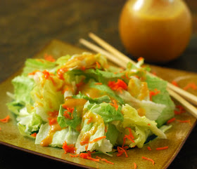 ginger salad dressing japanese steakhouse, ginger salad dressing teppanyaki