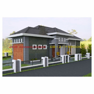 desain rumah atap limasan