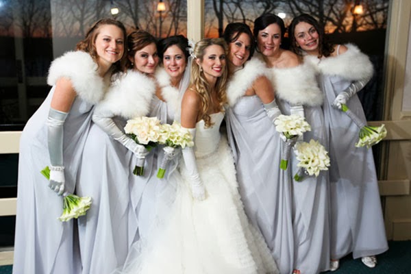 How to Pick Bridesmaid Dresses for a Winter Wedding?