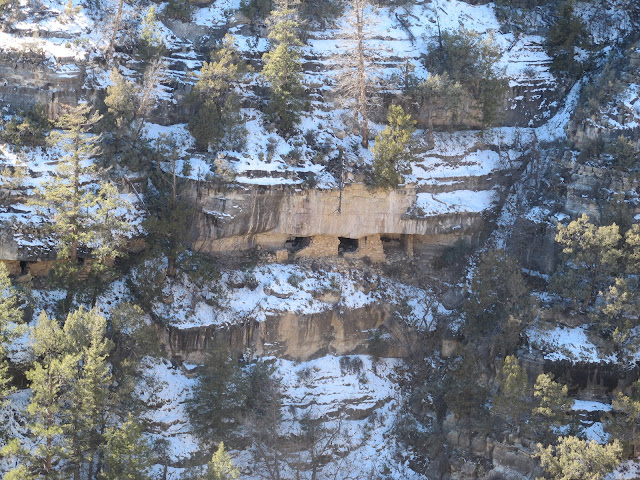 Cliff Dwellings at Walnut Canyon National Monument near Flagstaff, Arizona