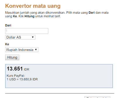 Kurs Paypal Ke Rupiah 2