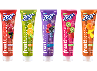 Free Sample of Zest Fruitboost Shower Gel with MobiSave